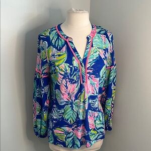 Lilly Pulitzer Long Sleeve Blouse